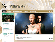 Tablet Screenshot of dekom.nl